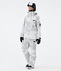 Dope Iconic W Pantalon de Snowboard Femme Grey Camo, Image 2 sur 7