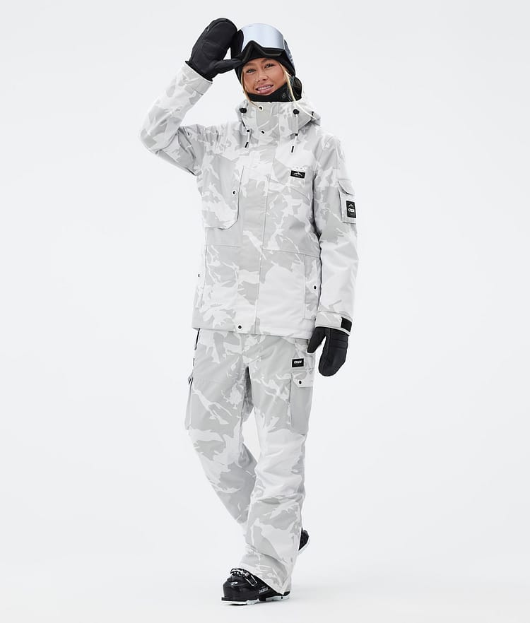 Dope Iconic W Pantalon de Ski Femme Grey Camo, Image 2 sur 7