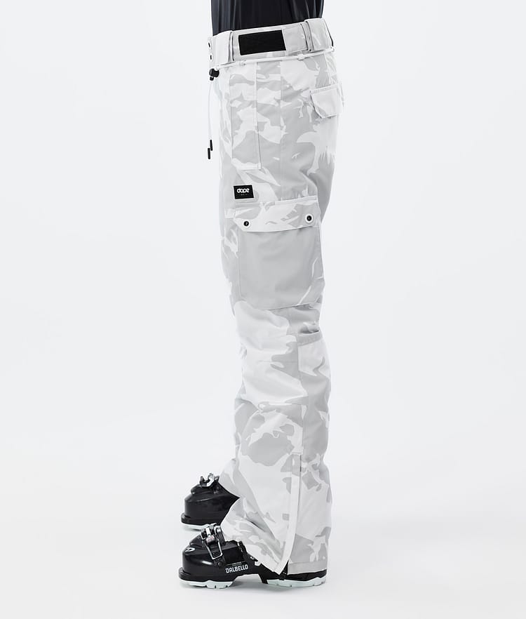 Dope Iconic W Pantalon de Ski Femme Grey Camo, Image 3 sur 7