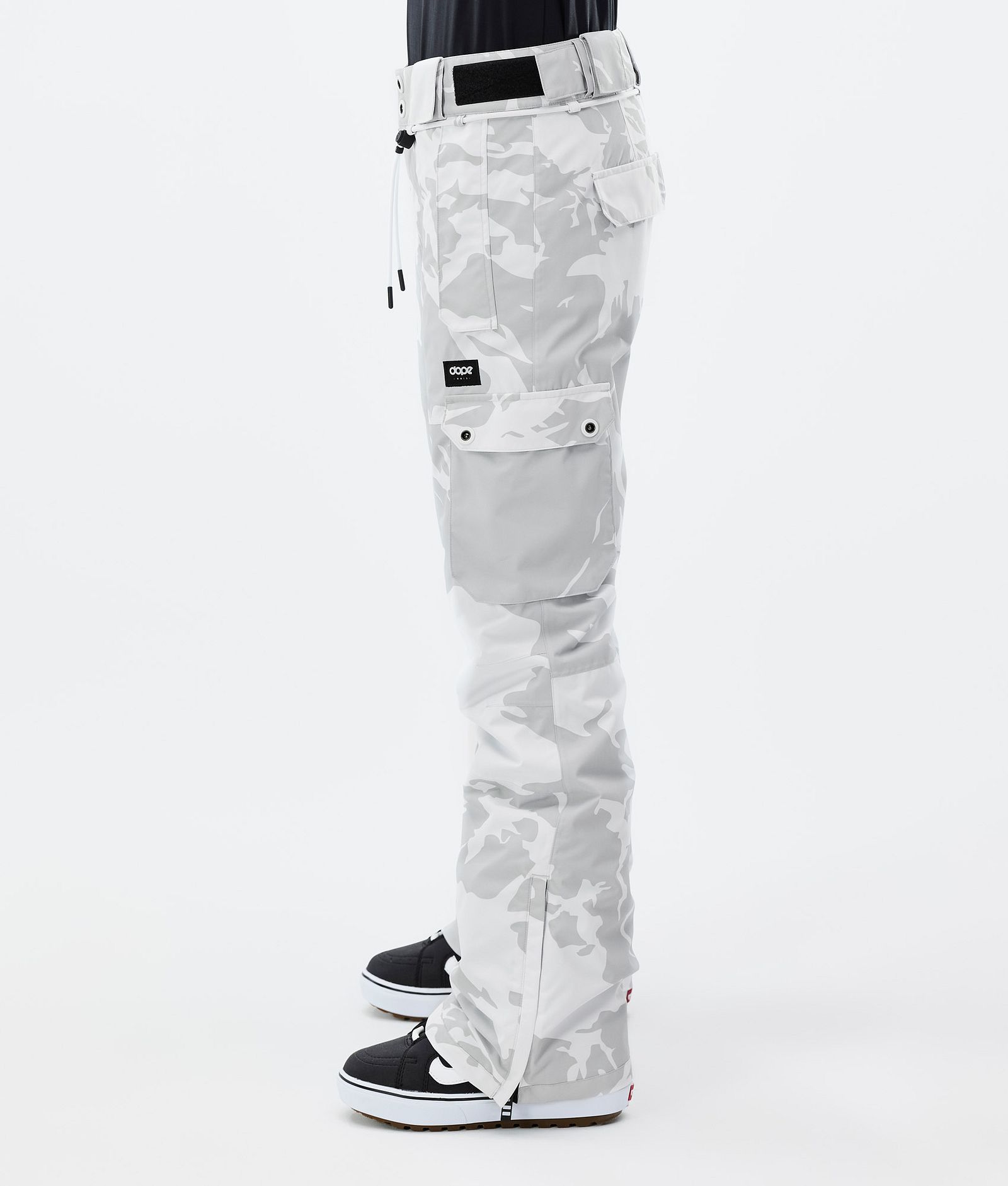 Dope Iconic W Pantalon de Snowboard Femme Grey Camo, Image 3 sur 7