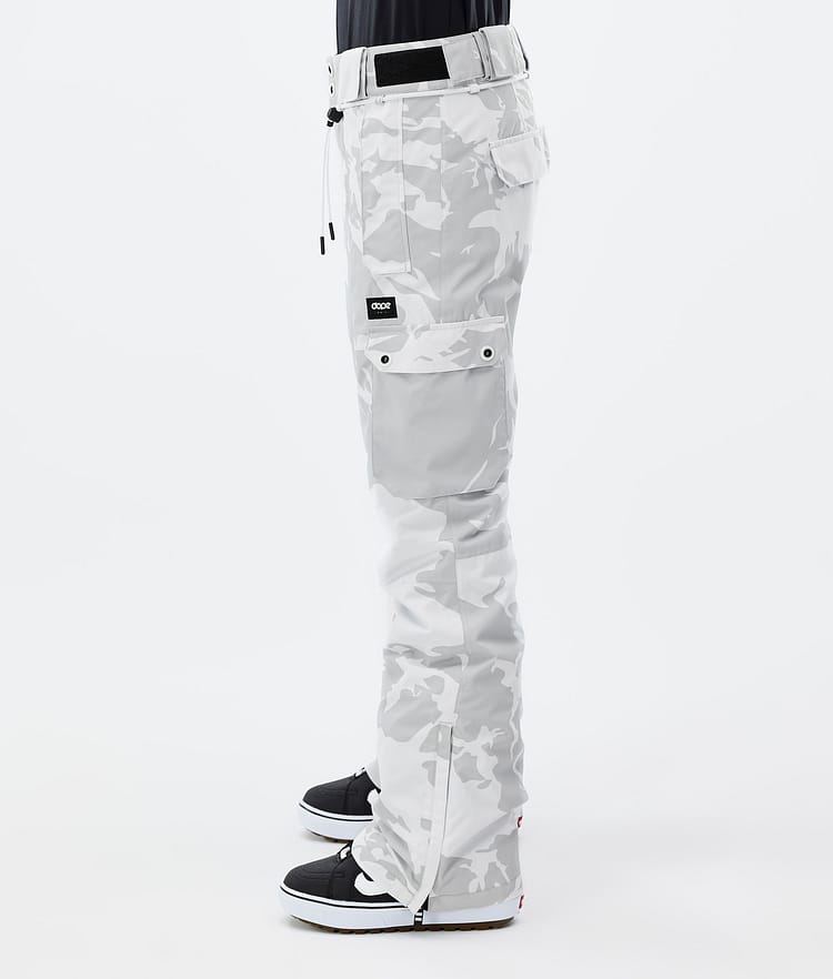 Dope Iconic W Snowboard Bukser Dame Grey Camo, Billede 3 af 7