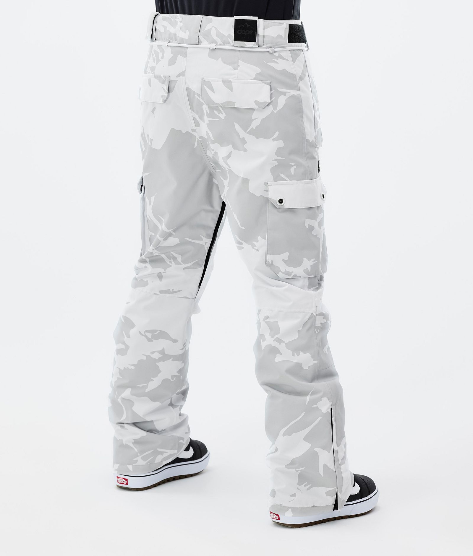 Dope Iconic W Pantalon de Snowboard Femme Grey Camo, Image 4 sur 7