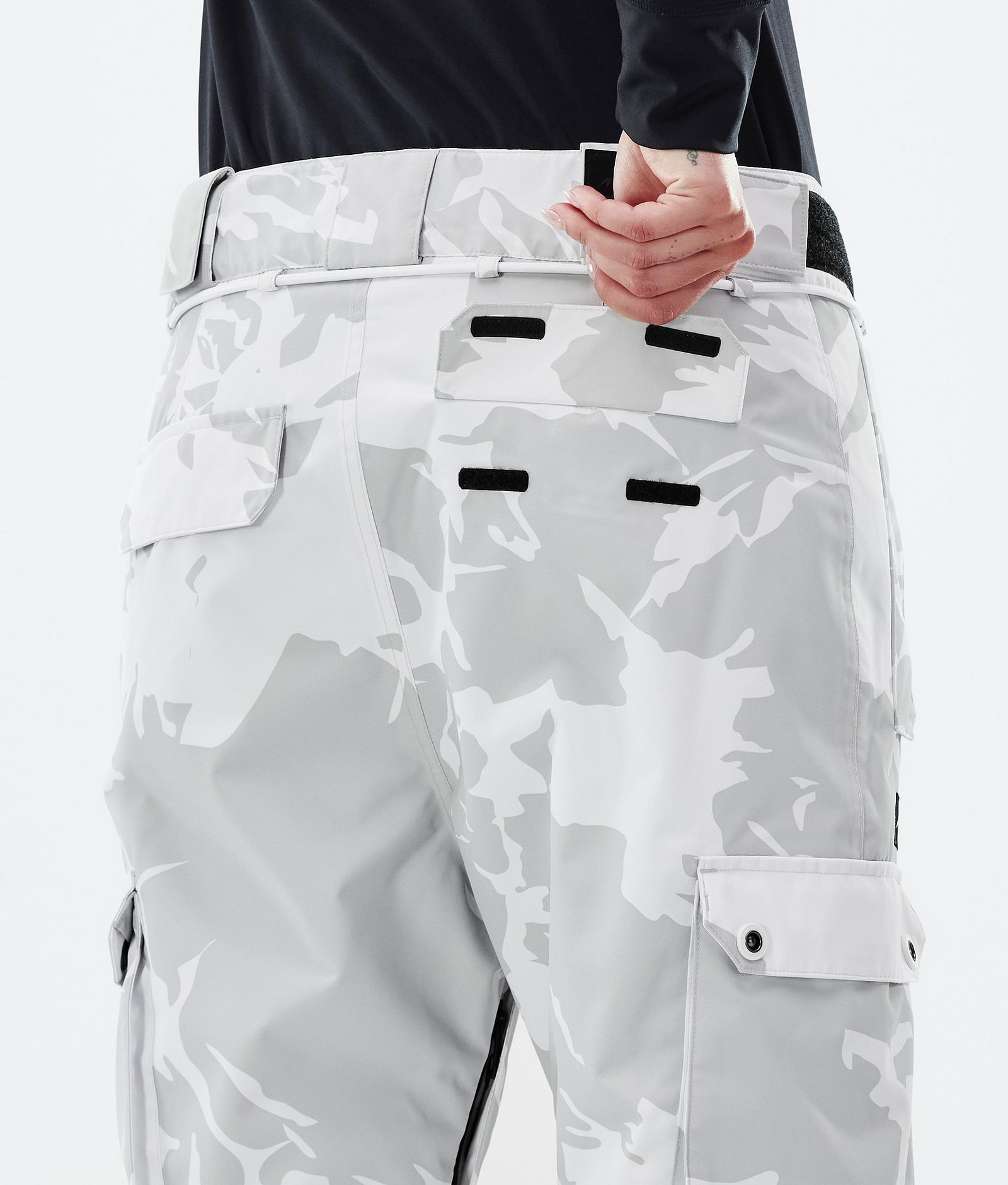 Dope Iconic W Pantalon de Snowboard Femme Grey Camo, Image 7 sur 7