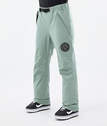 Dope Blizzard W 22 Pantalon de Snowboard Femme Faded Green