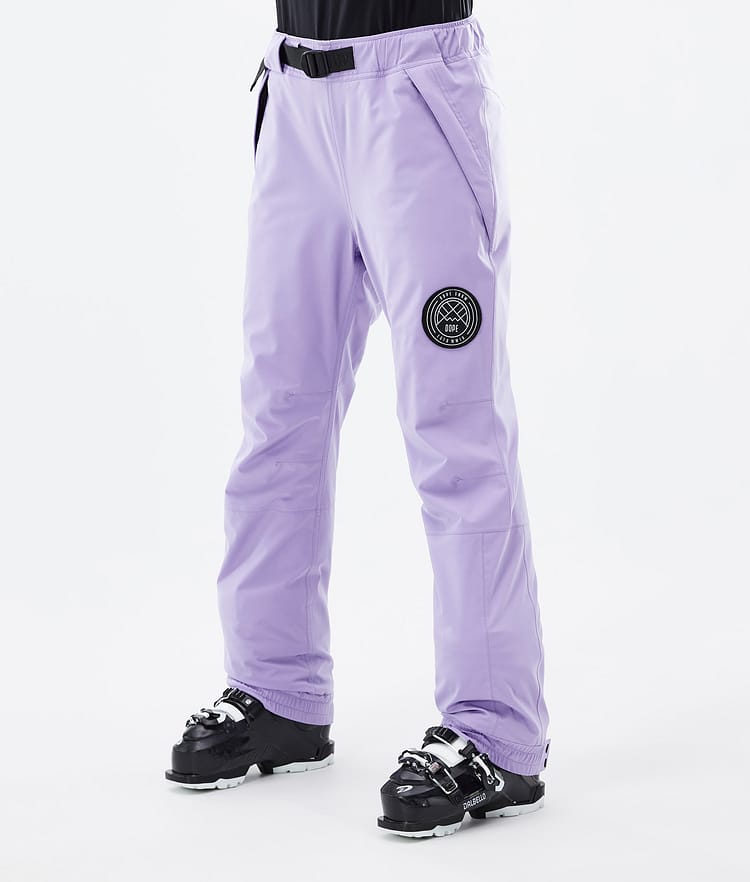 Dope Blizzard W 2022 Pantalon de Ski Femme Faded Violet, Image 1 sur 4