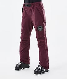 Dope Blizzard W 22 Ski Pants Women Burgundy