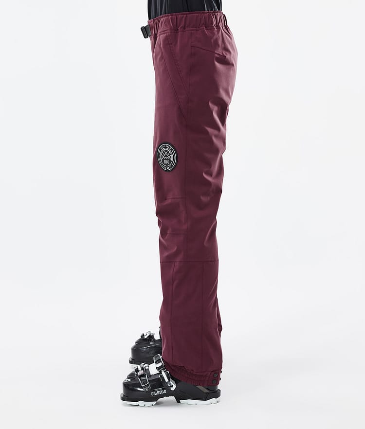 Dope Blizzard W 2022 Pantalon de Ski Femme Burgundy