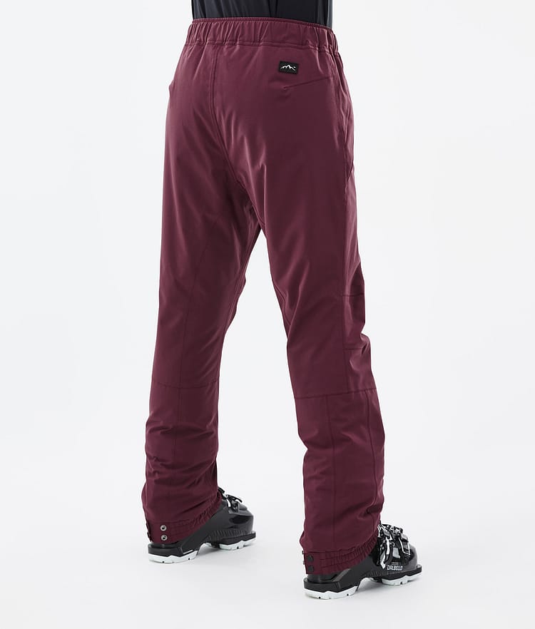 Dope Blizzard W 2022 Pantaloni Sci Donna Burgundy, Immagine 3 di 4