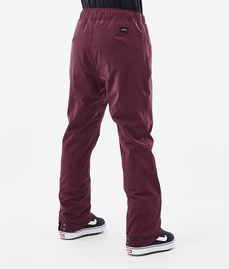 Dope Blizzard W 2022 Snowboard Bukser Dame Burgundy Renewed, Billede 3 af 4