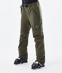 Dope Blizzard W 22 Ski Pants Women Olive Green