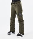 Dope Blizzard W 2022 Pantaloni Snowboard Donna Olive Green