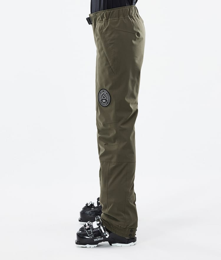 Dope Blizzard W 22 Skibroek Dames Olive Green, Afbeelding 2 van 4