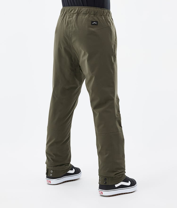 Dope Blizzard W 22 Snowboard Broek Dames Olive Green, Afbeelding 3 van 4