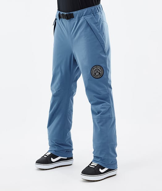 Dope Blizzard W 2022 Snowboard Pants Women Blue Steel