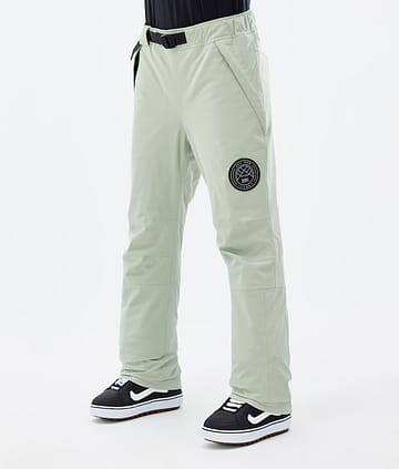 Dope Blizzard W 22 Pantalon de Snowboard Femme Soft Green