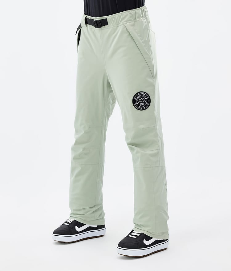 Dope Blizzard W 2022 Pantalon de Snowboard Femme Soft Green, Image 1 sur 4