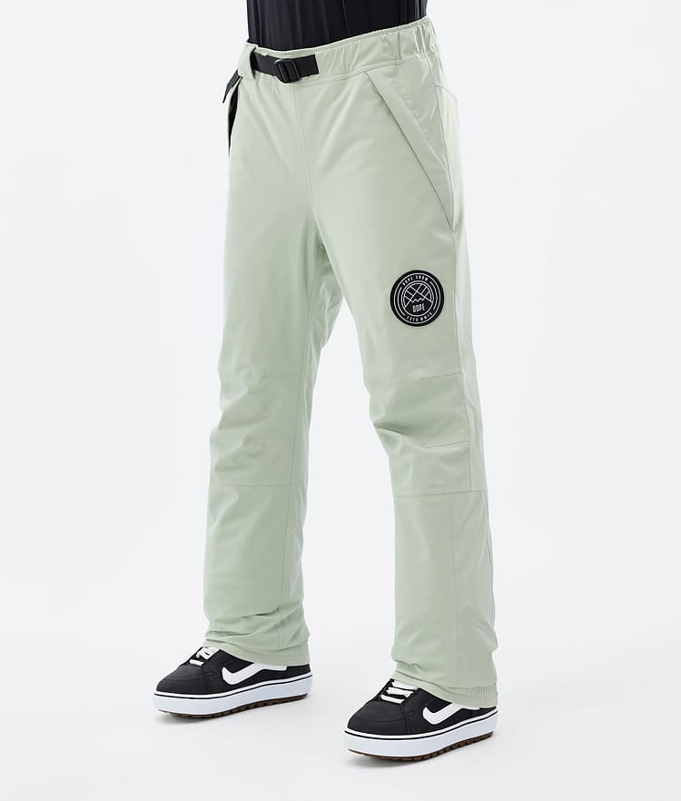 Dope Blizzard W 2022 Pantalon de Snowboard Femme Soft Green