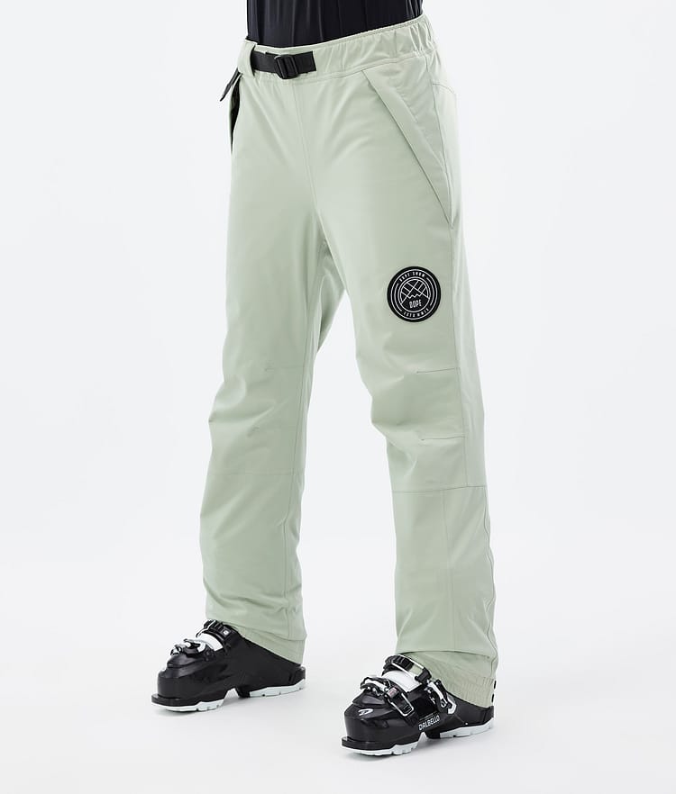 Dope Blizzard W 2022 Pantalon de Ski Femme Soft Green, Image 1 sur 4