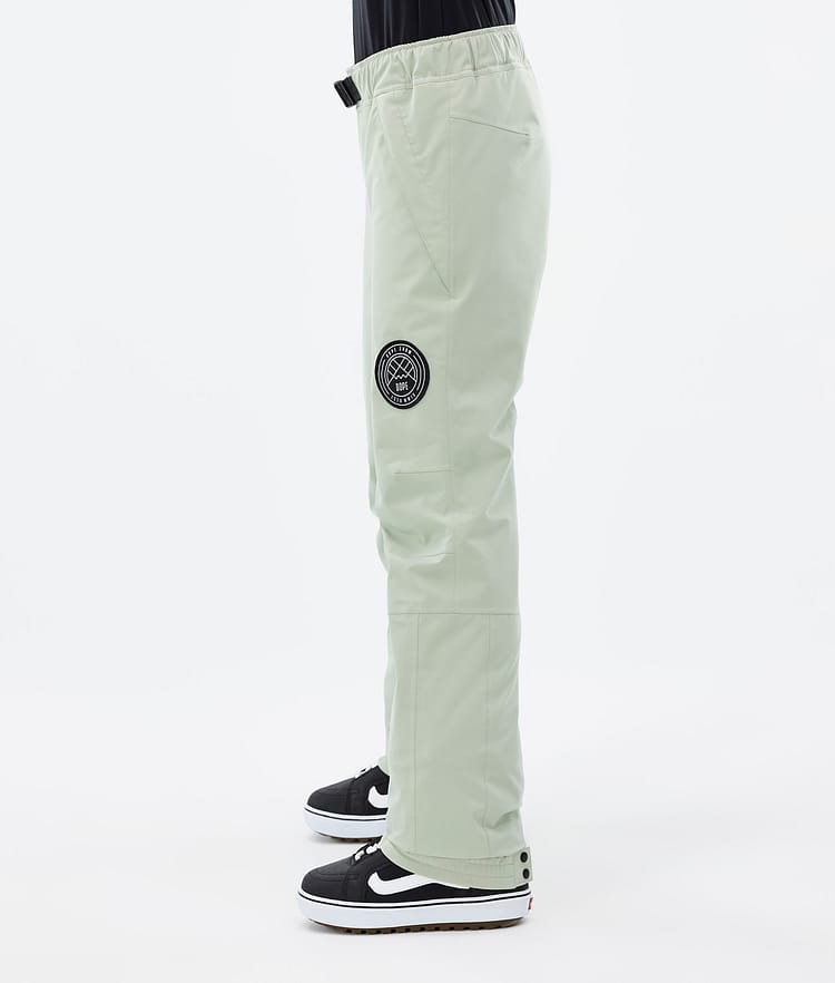 Dope Blizzard W 2022 Pantalon de Snowboard Femme Soft Green, Image 2 sur 4
