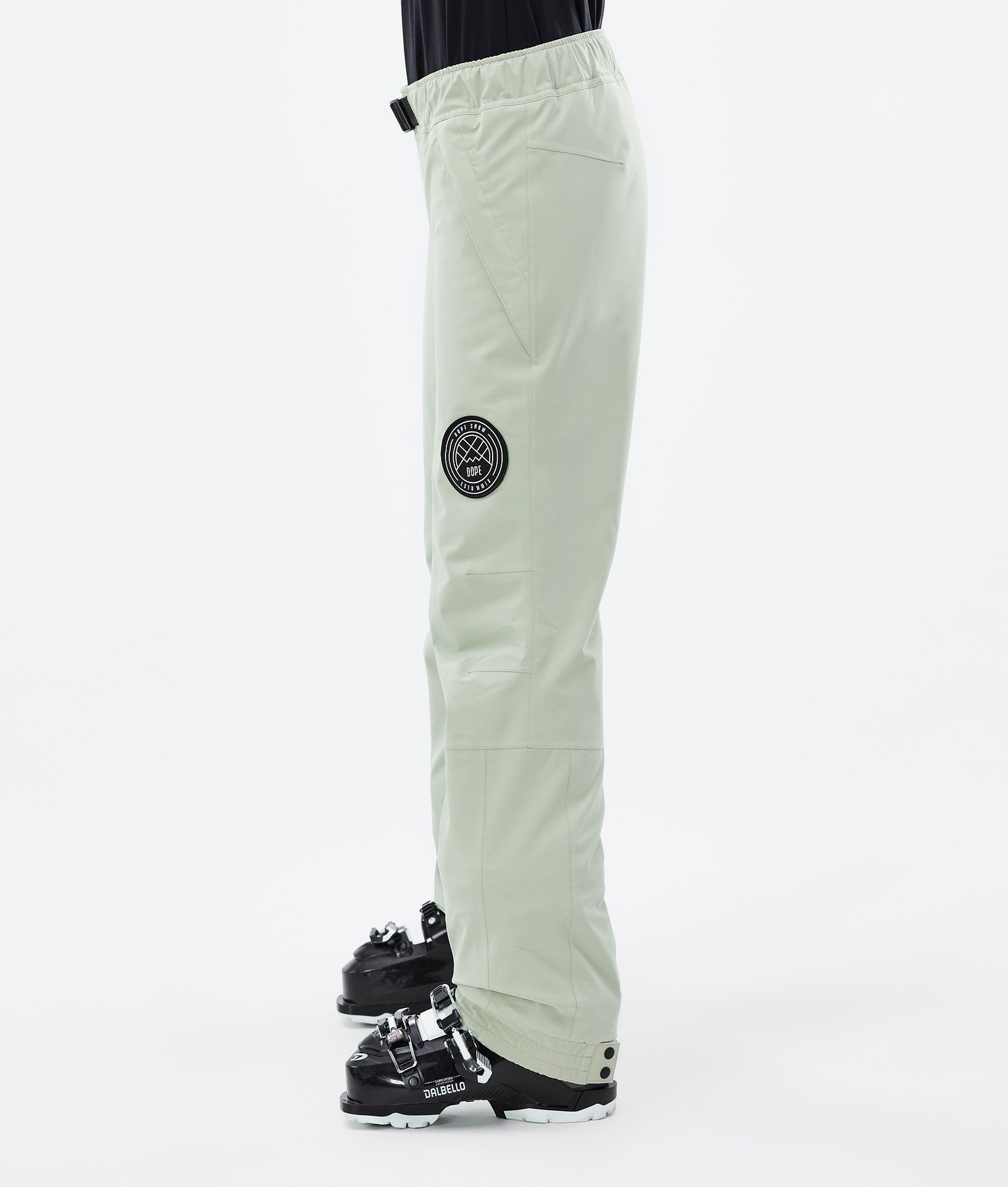 Dope Blizzard W 2022 Pantalon de Ski Femme Soft Green, Image 2 sur 4