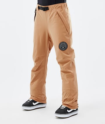 Dope Blizzard W 22 Pantalon de Snowboard Femme Khaki Yellow