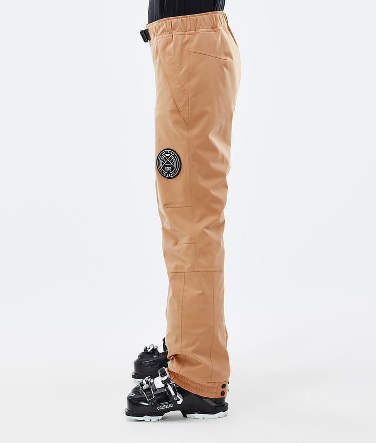 Dope Blizzard W 22 Skibroek Dames Khaki Yellow, Afbeelding 2 van 4