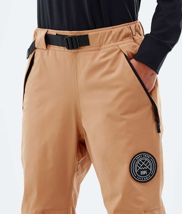 Dope Blizzard W 22 Skibroek Dames Khaki Yellow, Afbeelding 4 van 4