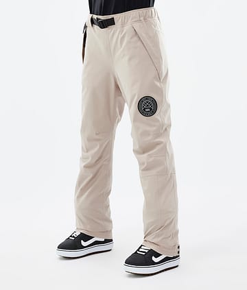 Dope Blizzard W 22 Pantalon de Snowboard Femme Sand