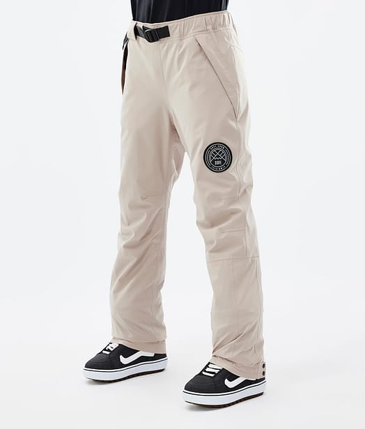 Dope Blizzard W 22 Snowboard Broek Dames Sand