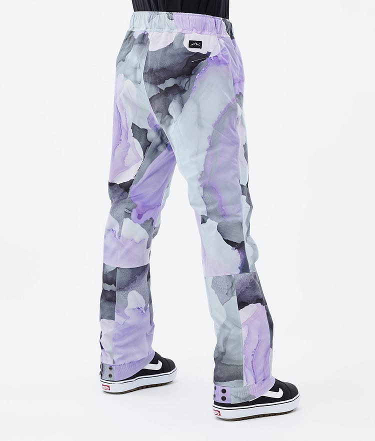 Dope Blizzard W 2022 Pantalon de Snowboard Femme Blot Violet, Image 3 sur 4
