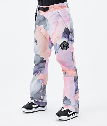 Dope Blizzard W 22 Pantalon de Snowboard Femme Blot Peach