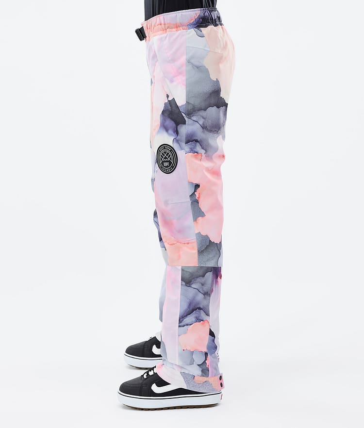 Dope Blizzard W 2022 Pantalon de Snowboard Femme Blot Peach, Image 2 sur 4