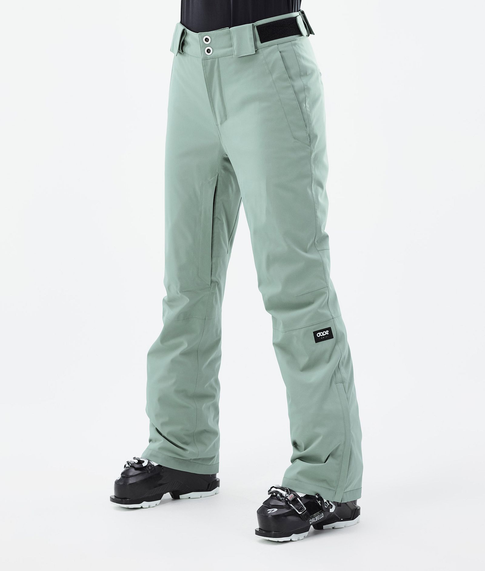 Dope Con W 2022 Ski Pants Women Faded Green