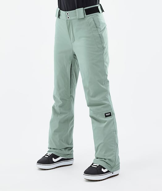 Dope Con W 22 Pantalon de Snowboard Femme Faded Green