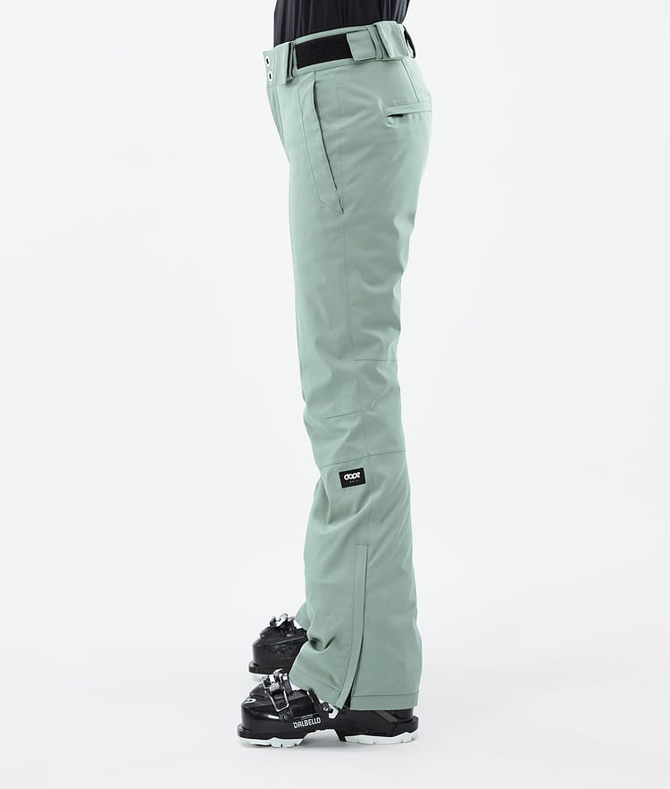 Dope Con W 2022 Pantalones Esquí Mujer Faded Green