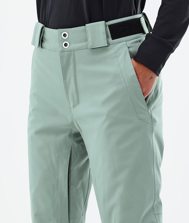 Dope Con W 2022 Pantalon de Ski Femme Faded Green