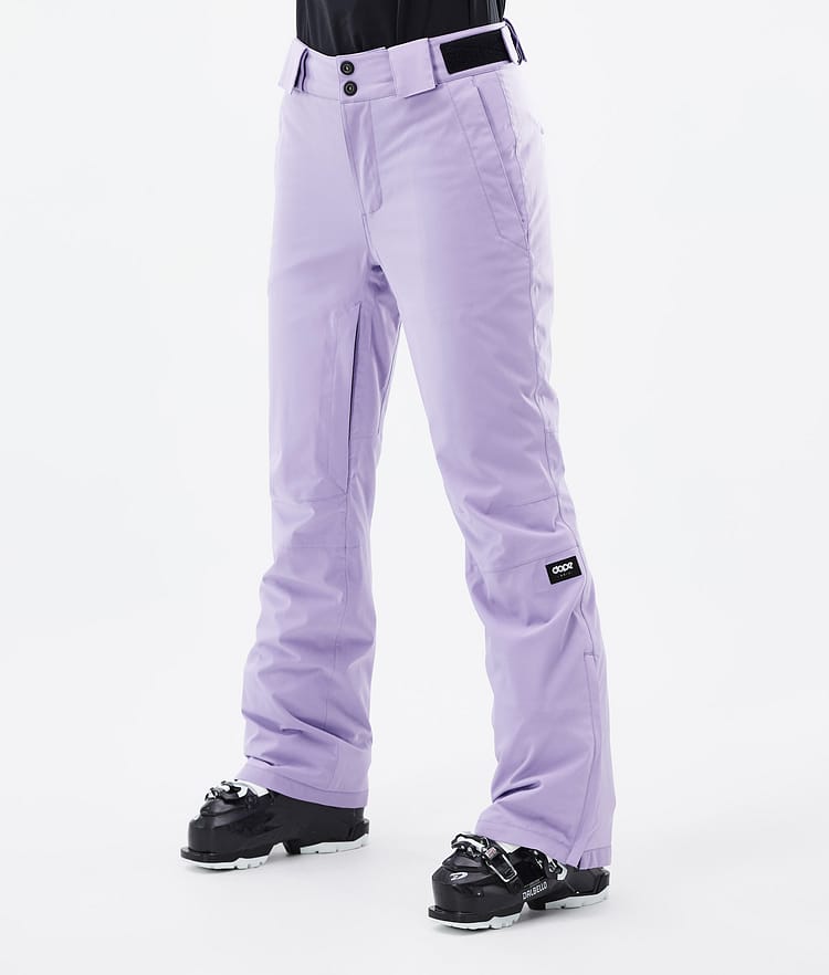 Dope Con W 2022 Pantalon de Ski Femme Faded Violet, Image 1 sur 5