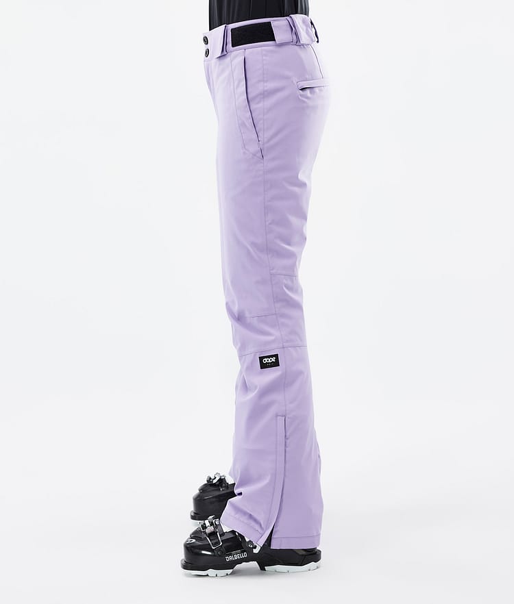 Dope Con W 2022 Pantalon de Ski Femme Faded Violet, Image 2 sur 5