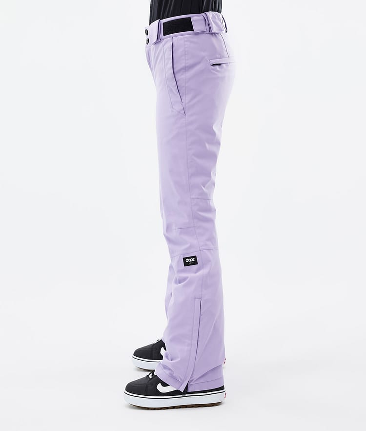 Dope Con W 2022 Pantalon de Snowboard Femme Faded Violet, Image 2 sur 5