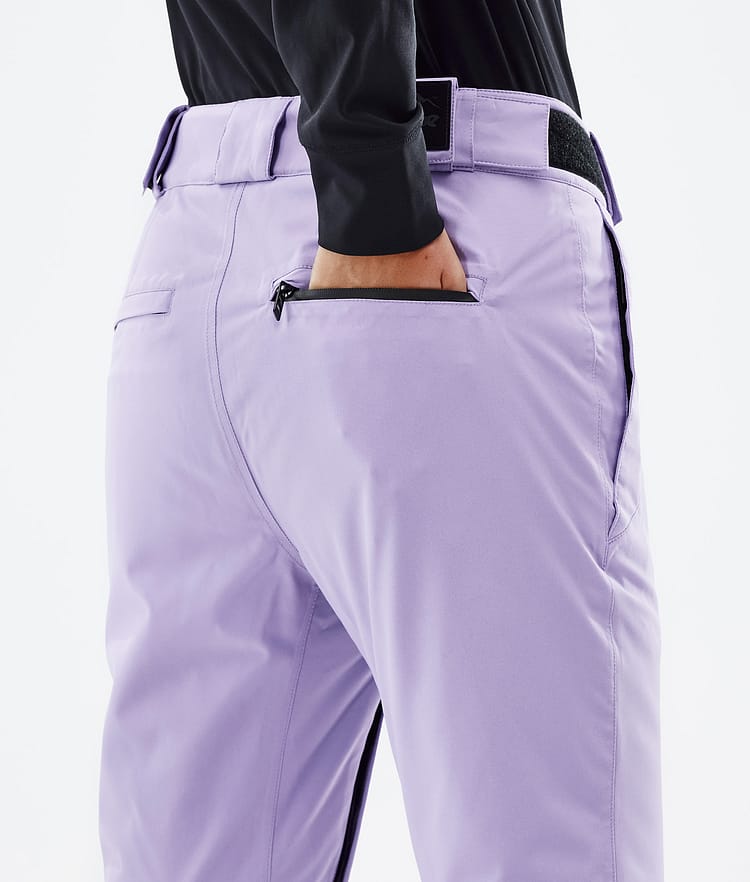 Dope Con W 2022 Pantalon de Ski Femme Faded Violet, Image 5 sur 5