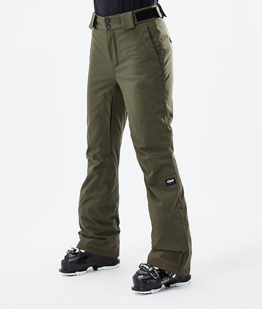 Dope Con W 2022 Pantalones Esquí Mujer Olive Green