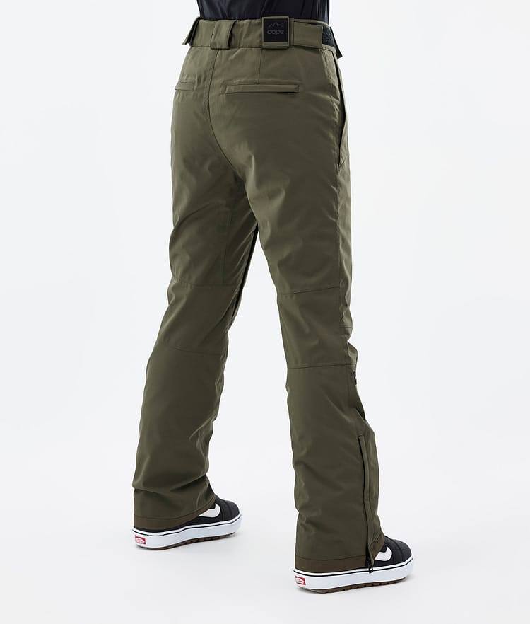 Dope Con W 22 Snowboard Broek Dames Olive Green, Afbeelding 3 van 5
