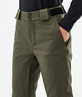 Dope Con W 2022 Snowboard Pants Women Olive Green Renewed, Image 4 of 5