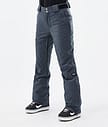 Dope Con W 22 Snowboard Broek Dames Metal Blue