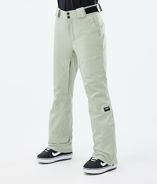 Dope Con W 2022 Snowboard Broek Dames Soft Green