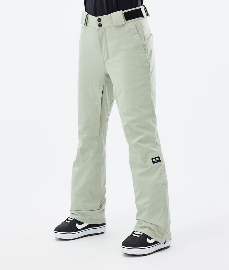 Dope Con W 2022 Pantalon de Snowboard Femme Soft Green, Image 1 sur 5