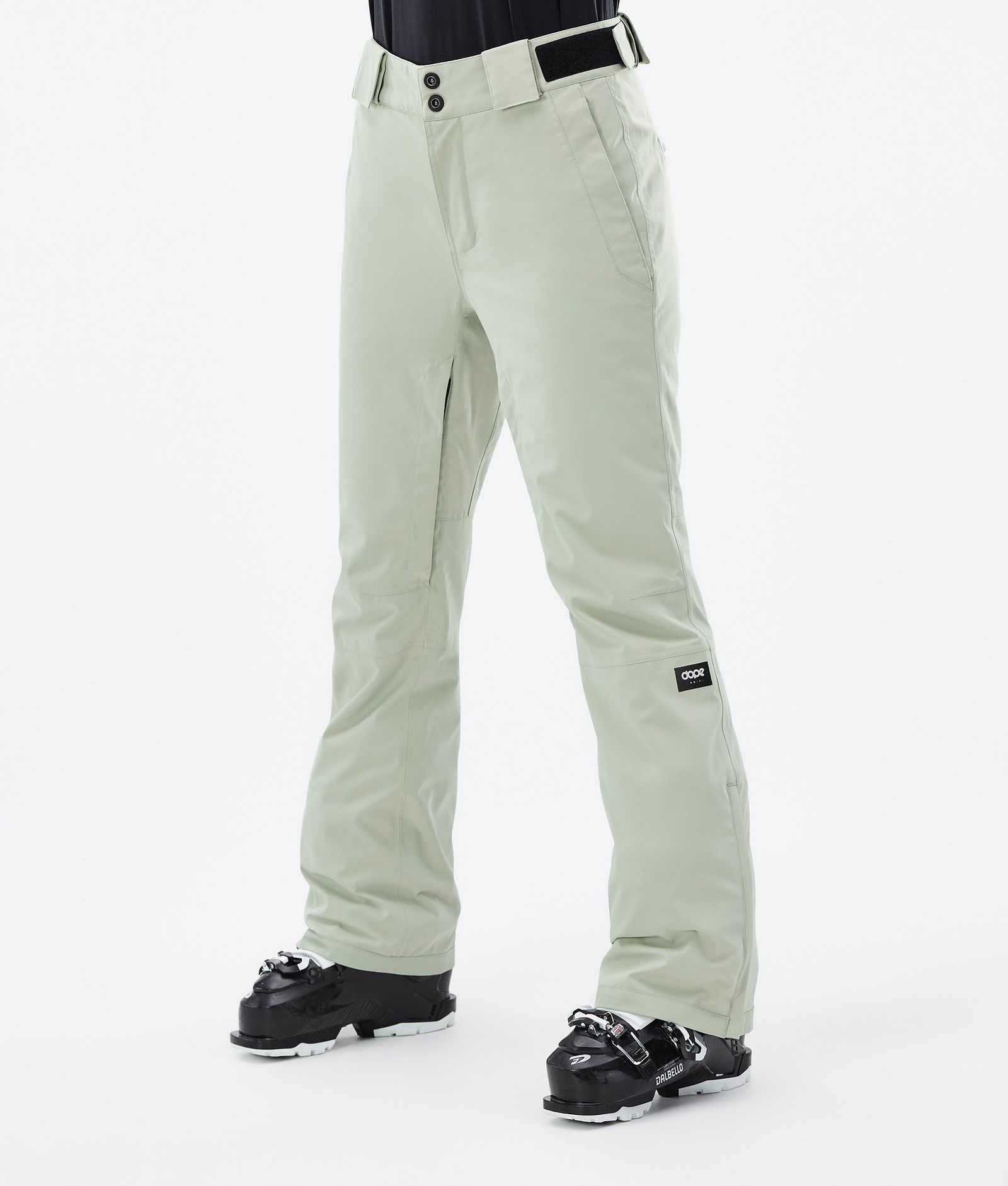 Dope Con W 2022 Pantalon de Ski Femme Soft Green, Image 1 sur 5
