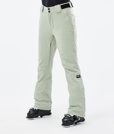 Dope Con W 2022 Pantalones Esquí Mujer Soft Green