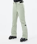 Dope Con W 2022 Pantalon de Ski Femme Soft Green, Image 1 sur 5