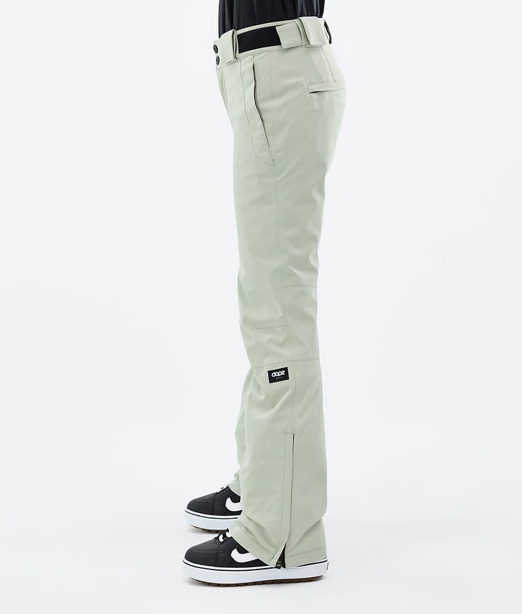 Dope Con W 2022 Pantalon de Snowboard Femme Soft Green, Image 2 sur 5